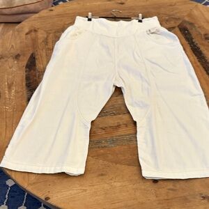 We The Free White Wide Leg Pants